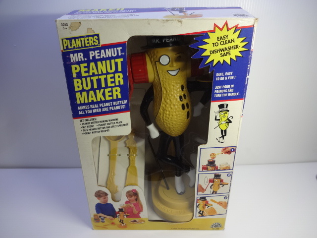 Mr.PEANUT ピーナッツバター　メーカー　雑貨 フィギュア　インテリア　ビンテージ_画像1