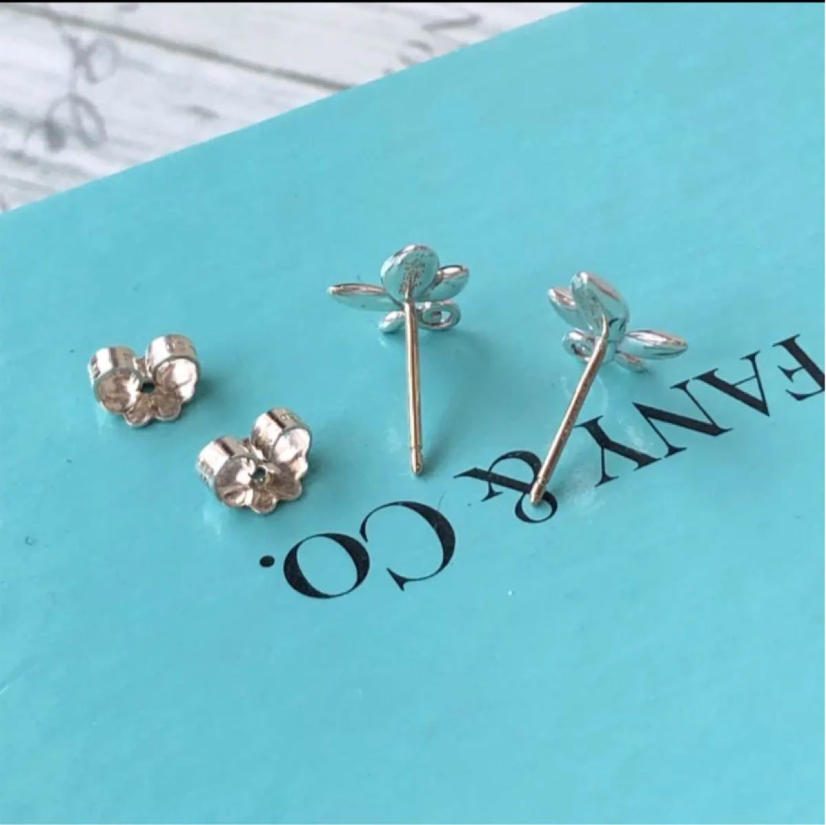 Tiffany ティファニー オリーブリーフピアス AG925(¥16,100