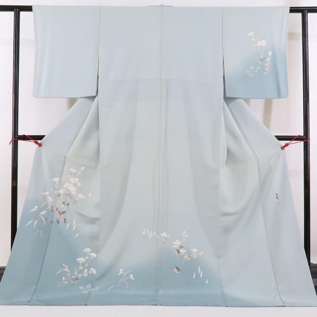 ゆめsaku2 美品 加賀友禅作家 百貫石峰 落款“ありのままを活けて ゆめsaku2 美品 加賀友禅作家 百貫石峰 落款“ありのままを活けて