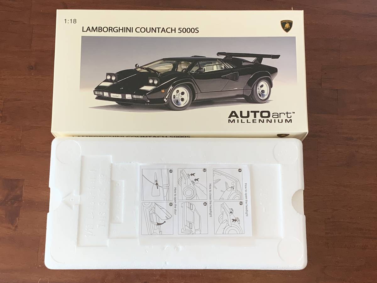 Yahoo!オークション - AUTOart 1/18 LAMBORGHINI COUNTACH 5000S Yahoo!オークション - AUTOart 1/18 LAMBORGHINI COUNTACH 5000S