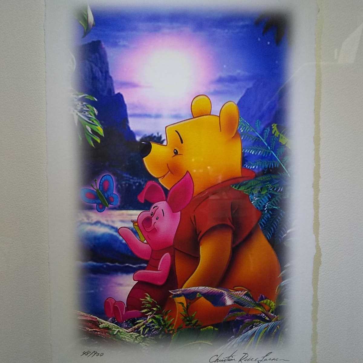迫力の「Lサイズ版!!」・ラッセン&ディズニー・「POOH LIGHT(L)PAPER
