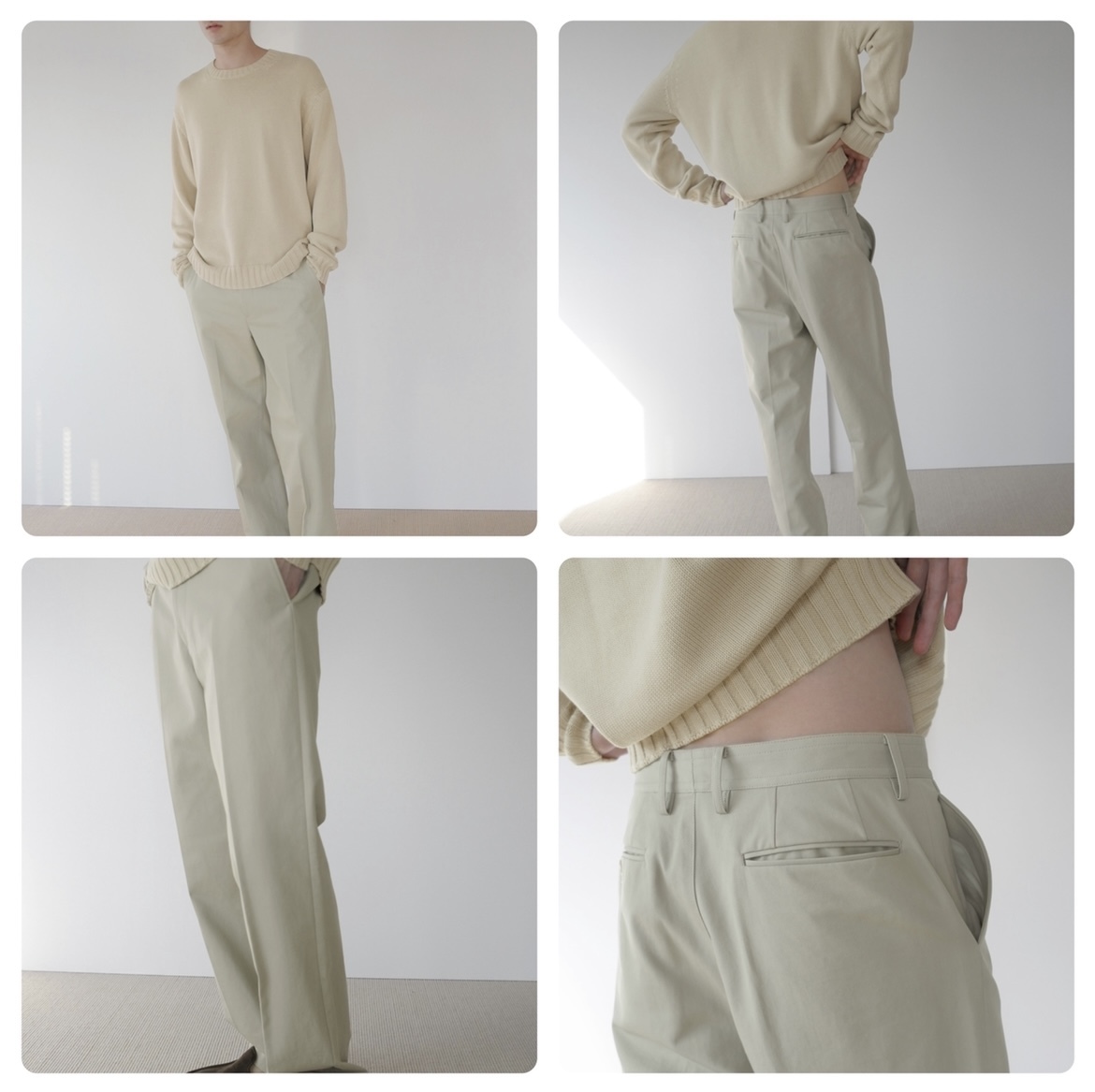 美品3.52万☆AURALEE（オーラリー）HARD TWIST FINX HEAVY CHINO