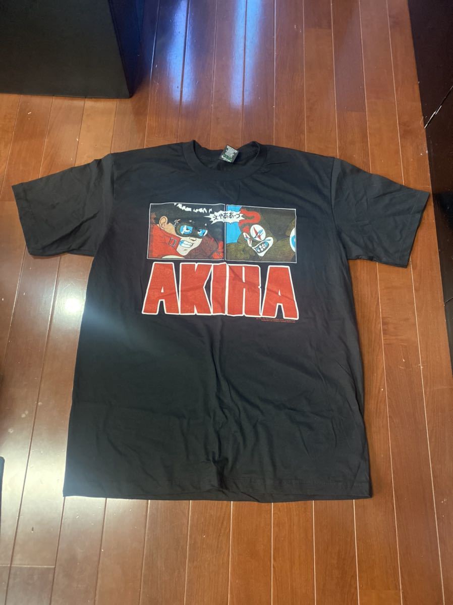 AKIRA Tシャツ ブラック 大友克洋 金田 攻殼機動隊 サイズXL アキラ