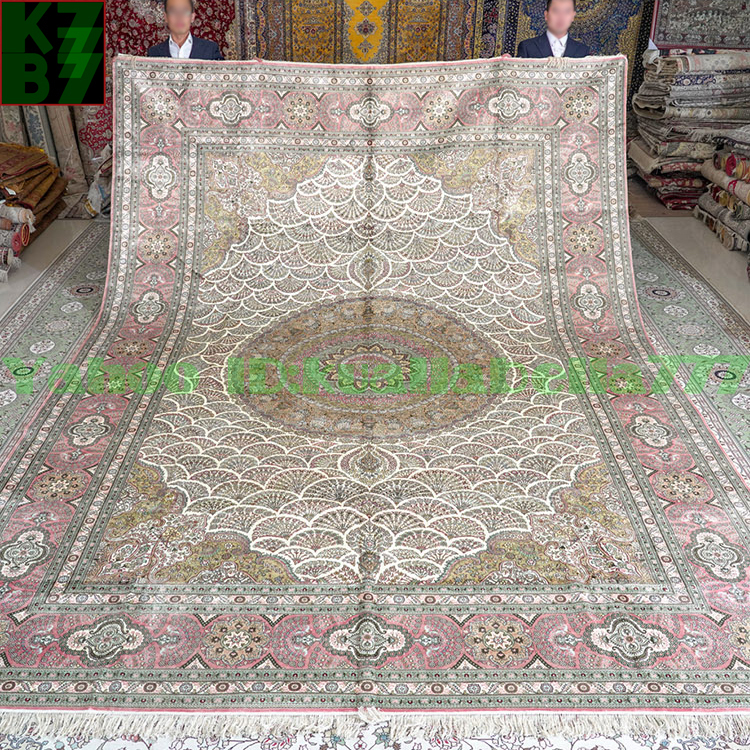 驚きの価格 ペルシャ絨毯シルク 310ｘ430ｃｍ 100％ハンドメイド