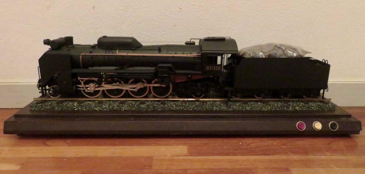 国鉄 D51528 蒸気機関車 大型鉄道模型 D51 SL デゴイチ 汽車 