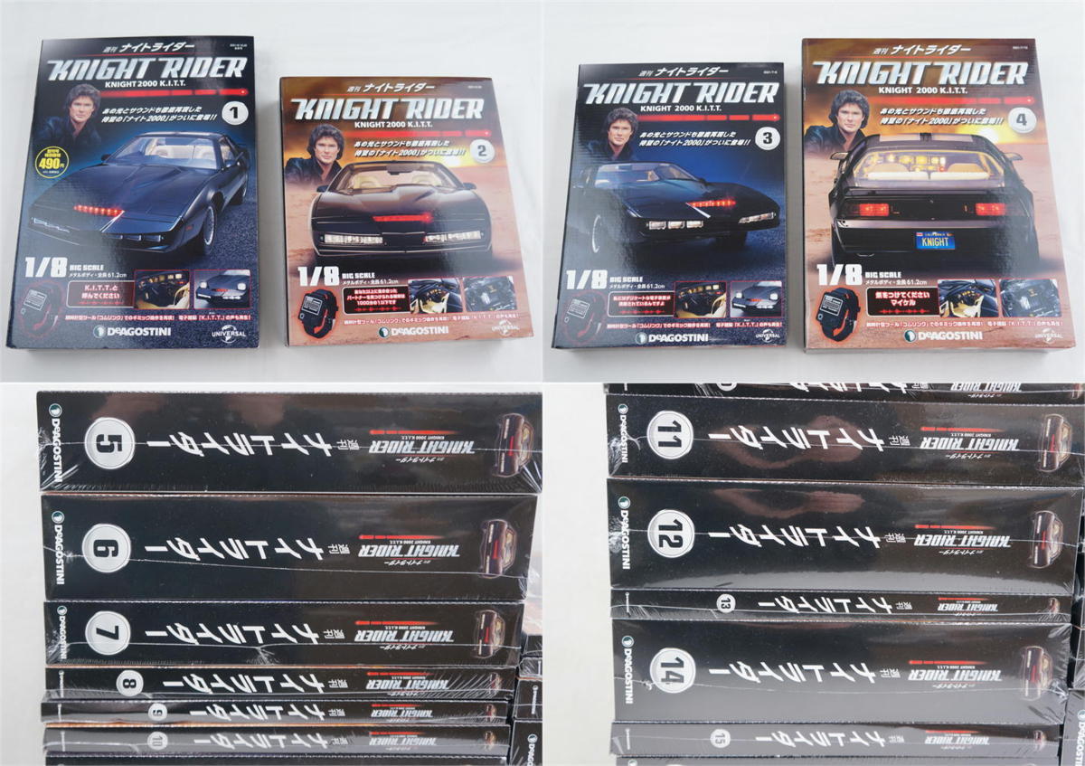 未使用新品】DeAGOSTINI デアゴスティーニ/週刊ナイトライダー 1~39号