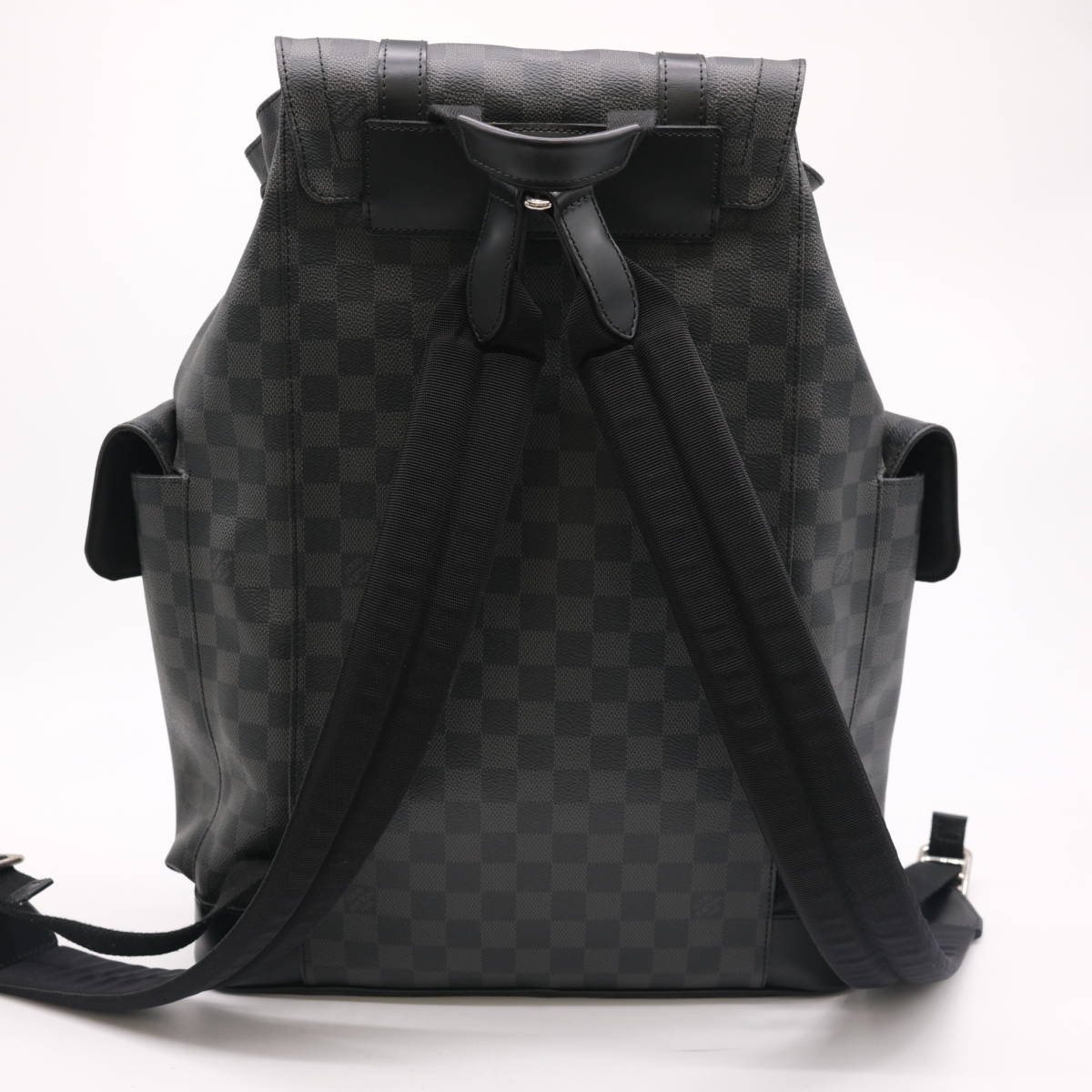 【セール】LOUIS VUITTON ヴィトン クリストファーPM ダミエグラフィット バックパック リュックサック N41379_画像3