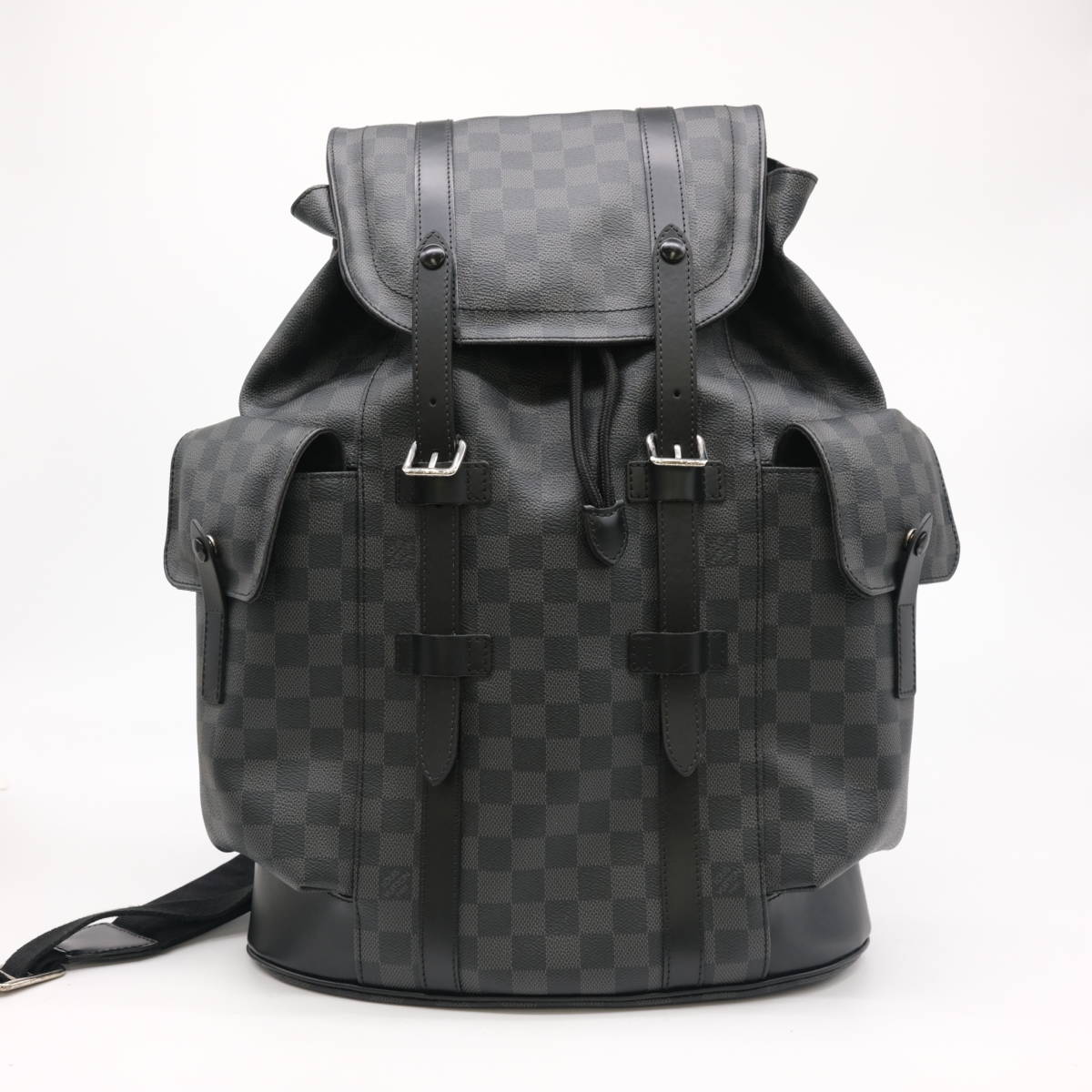 【セール】LOUIS VUITTON ヴィトン クリストファーPM ダミエグラフィット バックパック リュックサック N41379_画像1