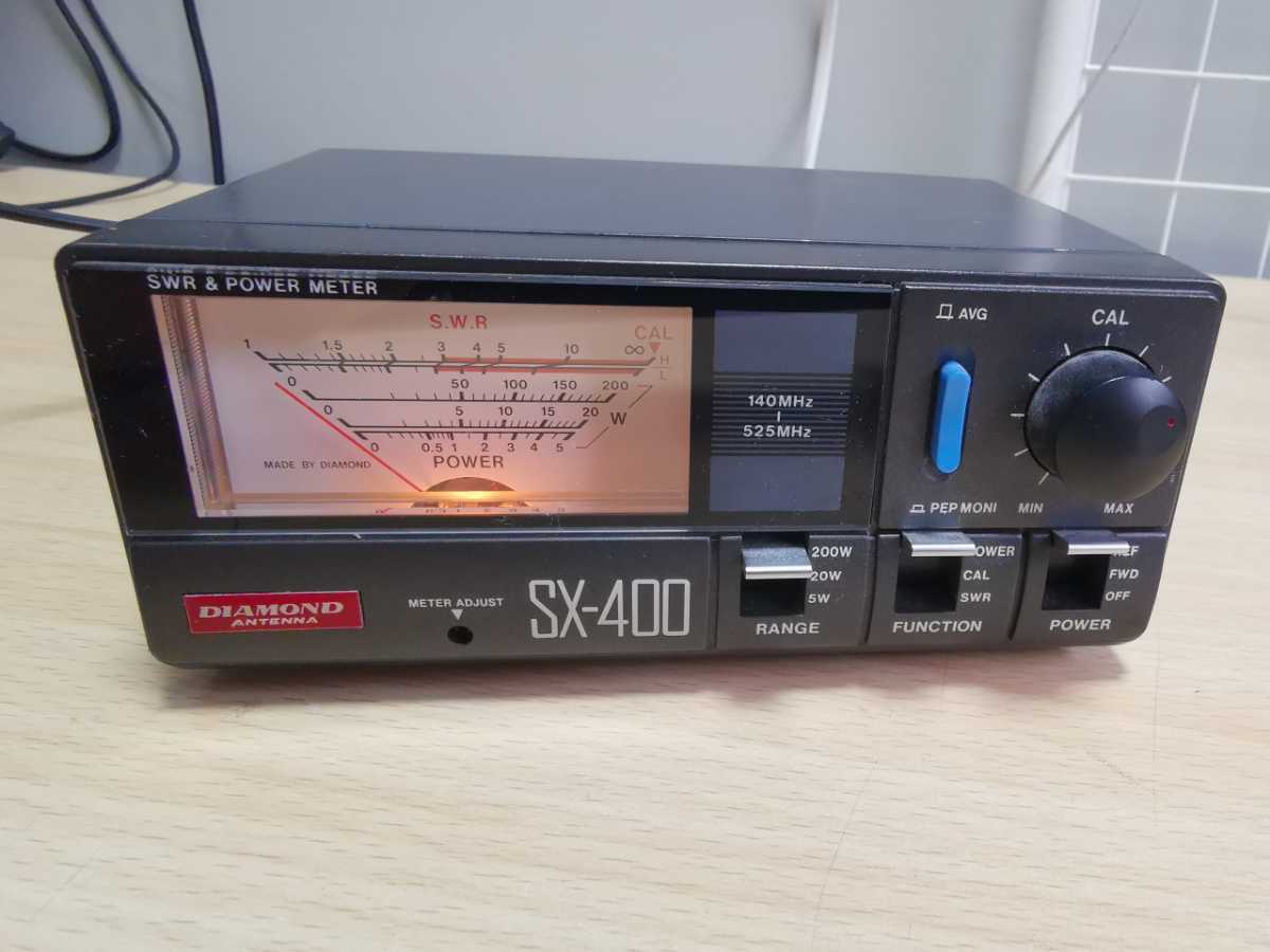 第一電波工業 ダイヤモンド SX400 通過型SWR パワー計 140~525MHz 【即日発送】