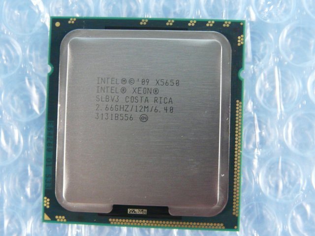 1LMO // Intel Xeon X5650 2.66GHz SLBV3 12M/6.40 Socket136(LGA) Westmere-EP B1 COSTA RICA // Dell PowerEdge R610 取外 //在庫2_画像1