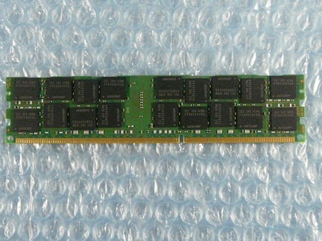 1LOX // 16GB DDR3-1866 PC3-14900R Registered RDIMM 2Rx4 M393B2G70QH0-CMAQ8 (712383-081) // HP ProLiant DL380p Gen8 取外_画像4
