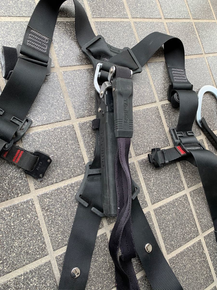 タジマtajima フルハーネス安全帯セット スチール製GSモデル M タジマtajima フルハーネス安全帯セット スチール製GSモデル M
