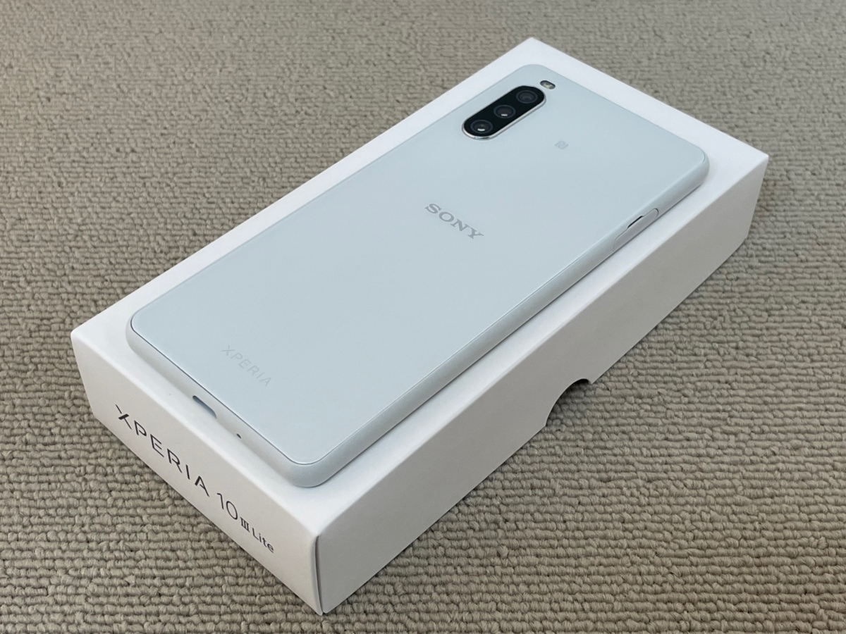 品 SONY Xperia 10 Ⅲ Lite XQ-BT44 ホワイト SIMフリー(Android 