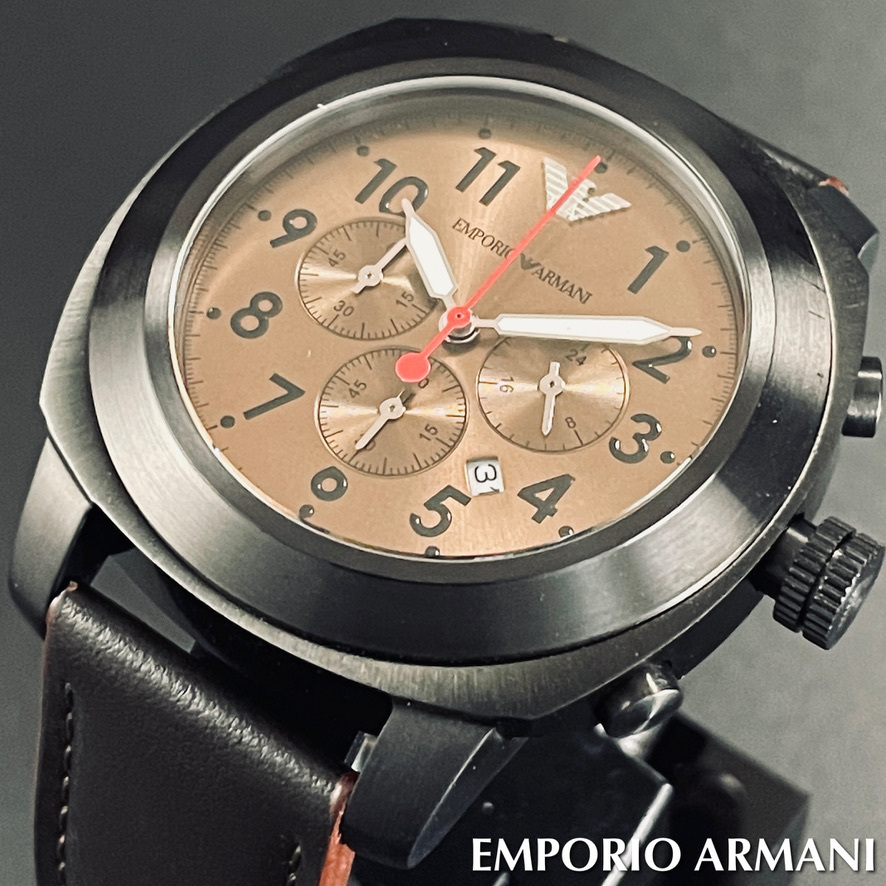 アルマーニ ARMANI セラミカ AR-1400 メンズ 腕時計 ブラック