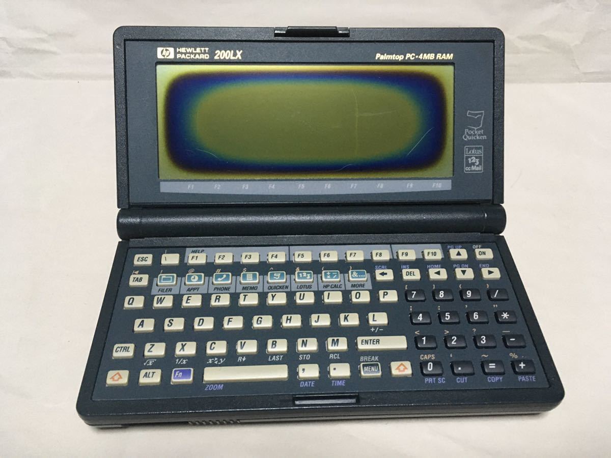 【送料込み】200LX hp 4MB 増速？HEWLETT PACKARD HP200LX PDA ヒューレット・パッカード_画像1