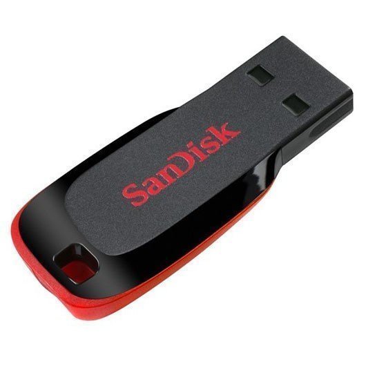 送料無料 サンディスク USBメモリ 64GB Cruzer Blade USBメモリー フラッシュメモリ SDCZ50-064G-B35/7318_画像1
