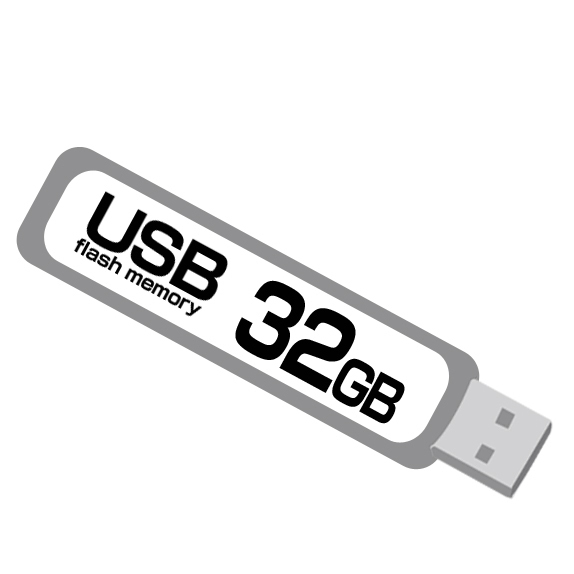 送料無料 USBメモリ 32GB　32ギガ フラッシュメモリ　お得_画像1