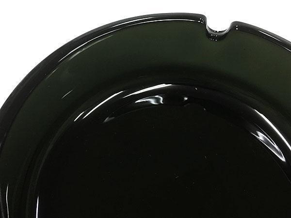 同梱可能 卓上灰皿 日本製 ガラス製/アルジェ（黒）P-05513-BK-JAN 東洋佐々木ガラスｘ10個セット/卸_画像4
