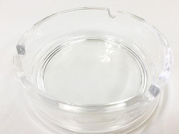 同梱可能 卓上灰皿 日本製 ガラス製/アルジェ（透明）P-05513-JAN 東洋佐々木ガラスｘ10個セット/卸_画像2