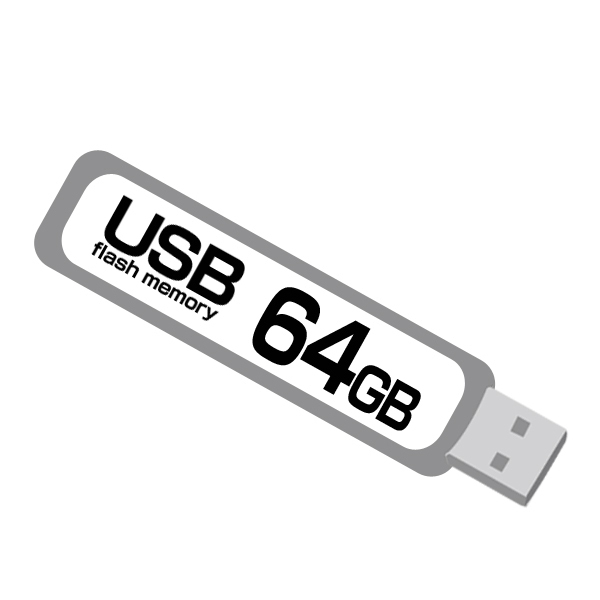 送料無料 USBメモリ 64GB　64ギガ フラッシュメモリ　お得_画像1