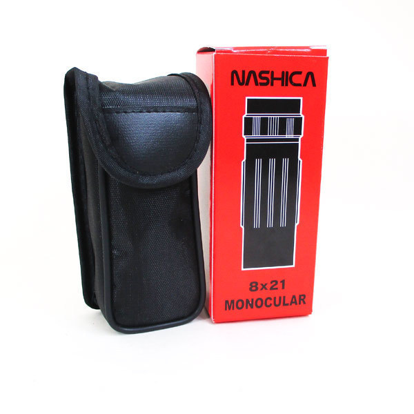  free shipping monocle 8×21kya ring pouch attaching Nashica NASHICA mono cooler MONOCULAR 0410x3 pcs set /.
