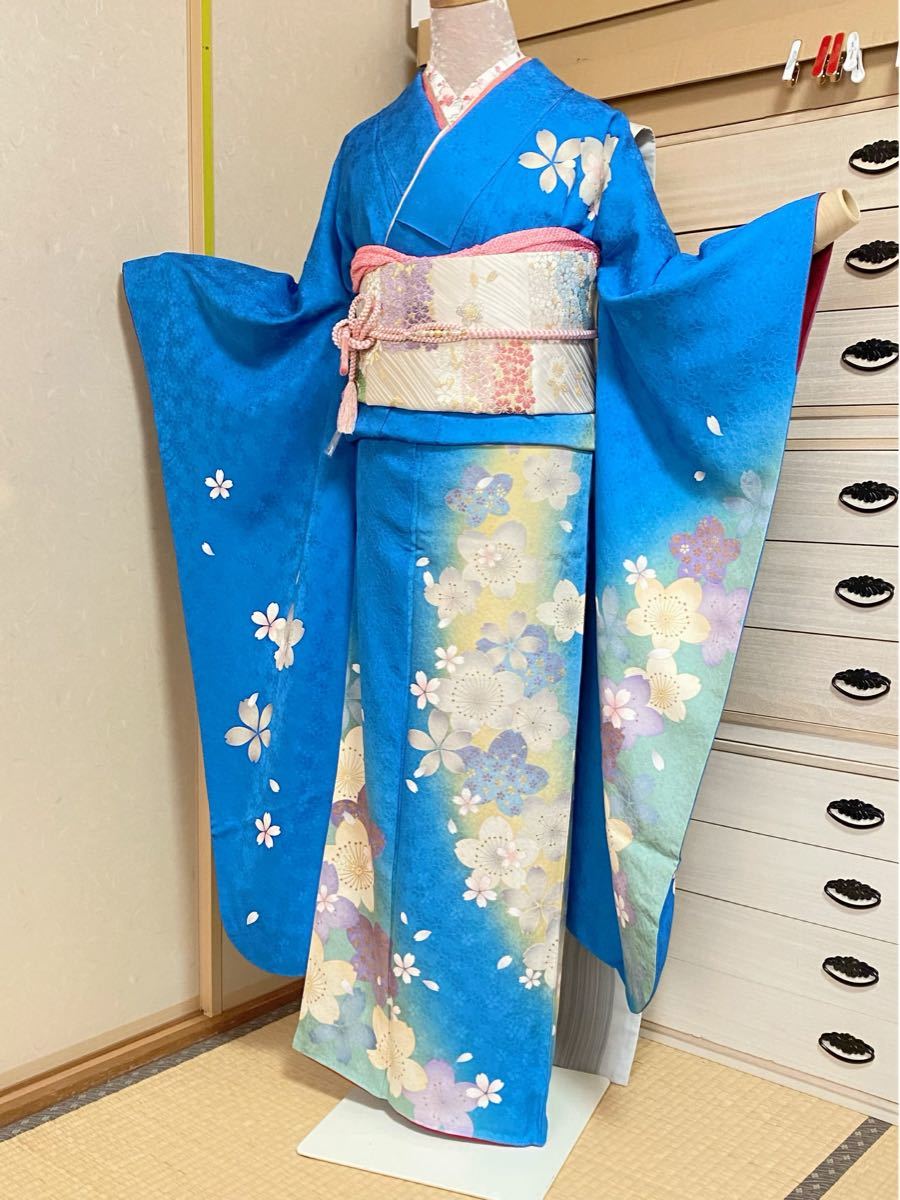 成人式 正絹振袖フルセット（¥62,000） dofeli.com