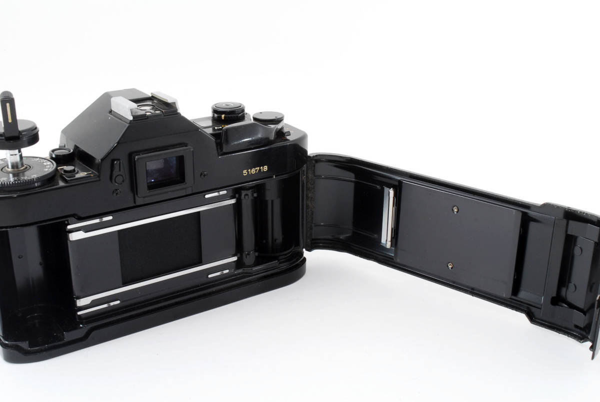 Canon キャノン A-1 Black 35mm SLR フィルムカメラ 本体ジャンク キャップ付 #T1147_画像7