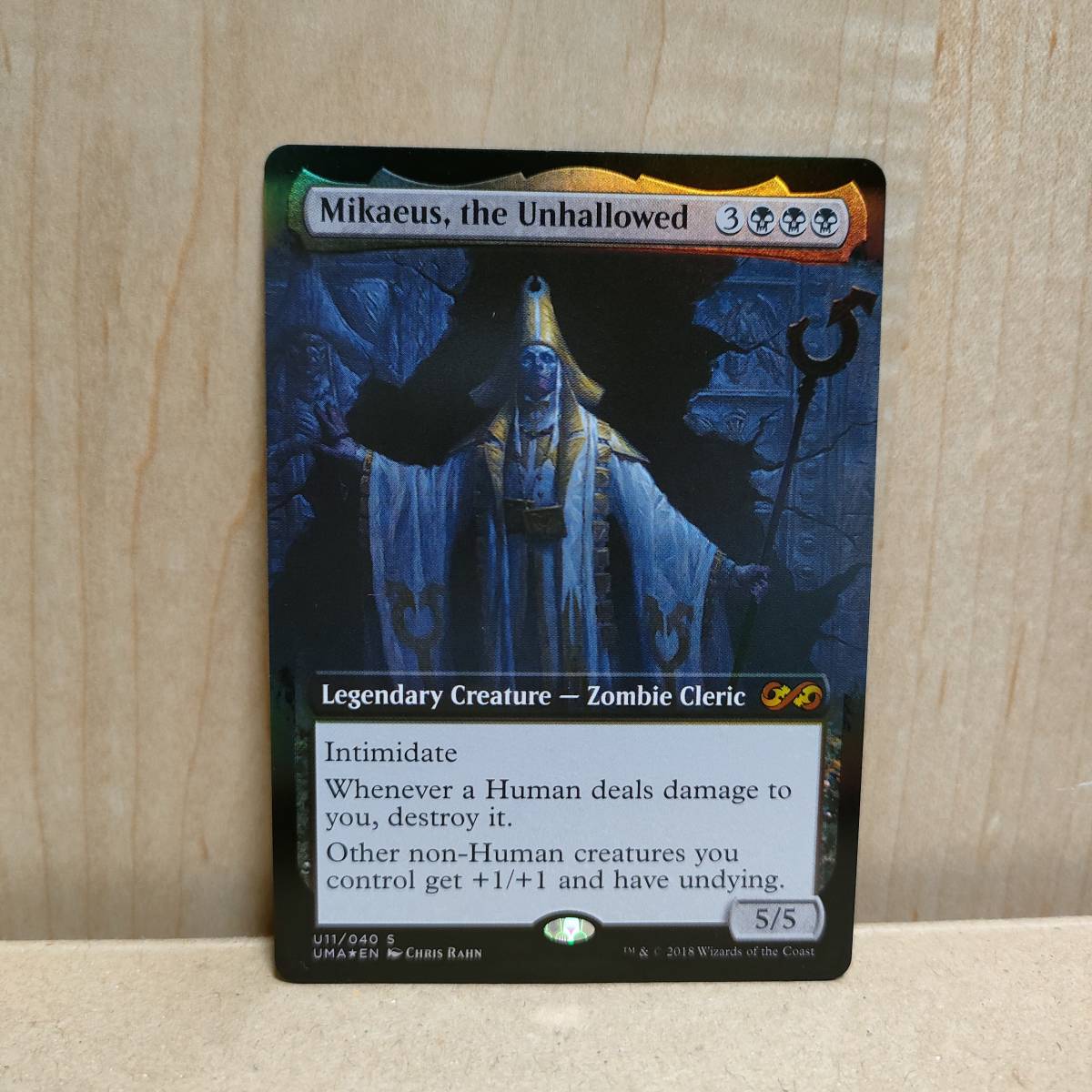 ★☆MTG　【EN】【Foil】《不浄なる者、ミケウス/Mikaeus, the Unhallowed》[UBT] 黒★☆ 全ての商品同梱可能_画像1