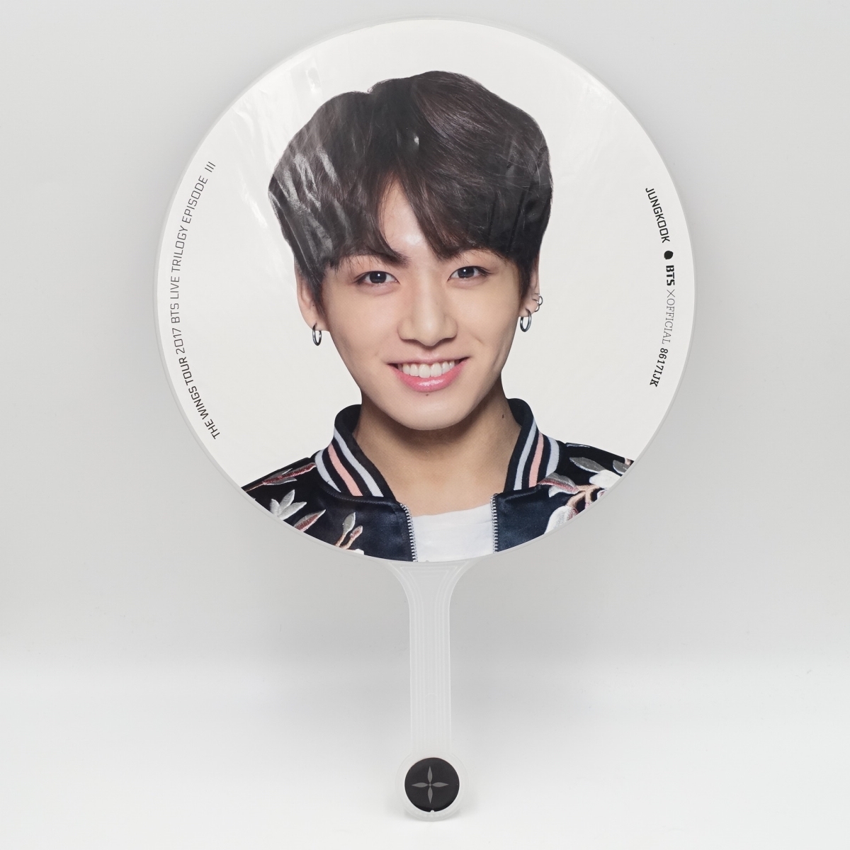 中古/BTS 防弾少年団 バンタン/THE WINGS TOUR 2017 イメージピケット/JUNGKOOK ジョングク/グッズ うちわ/4809_画像1