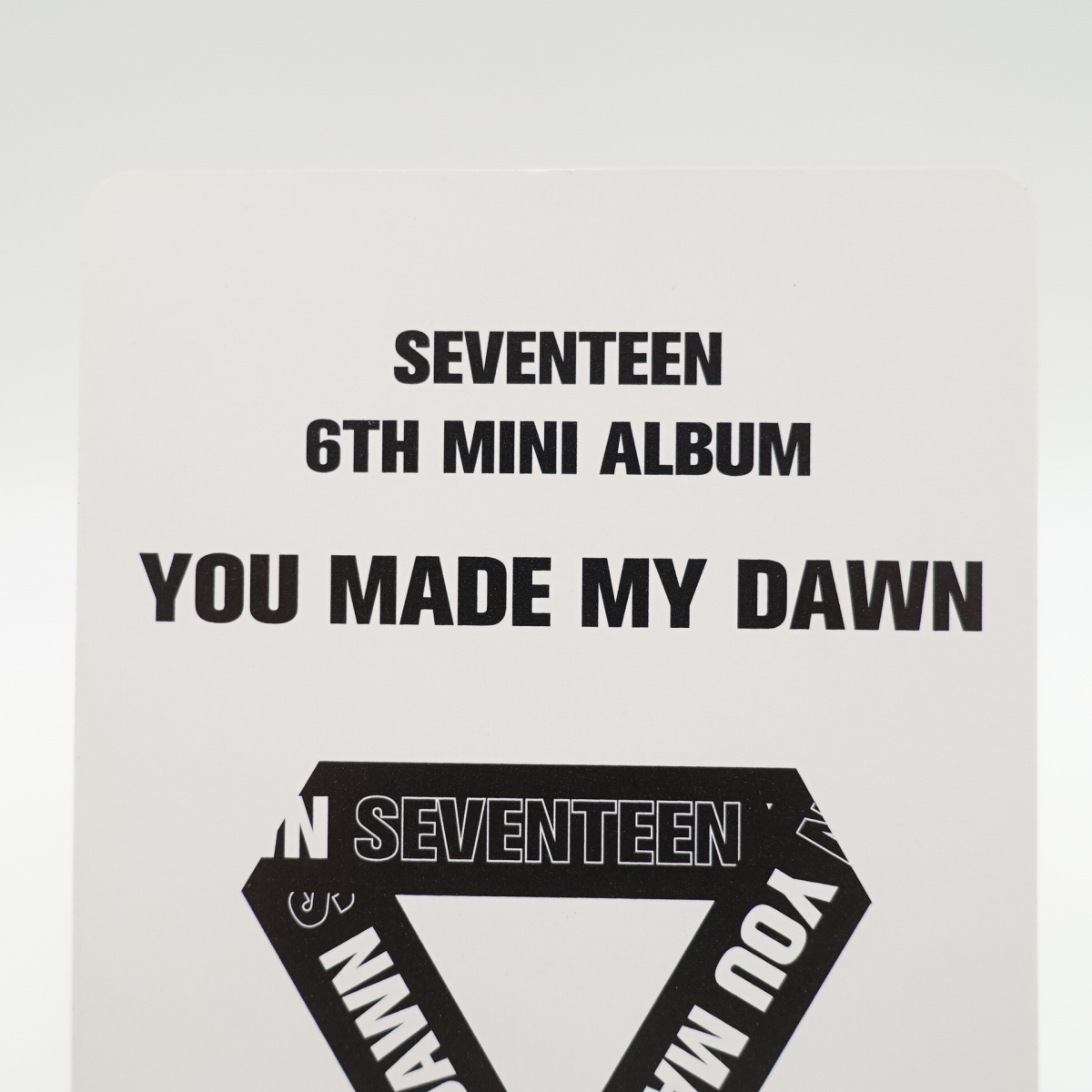 SEVENTEEN セブンティーン セブチ/6th Mini Album YOU MADE MY DAWN/S.COUPS エスクプス スンチョル/トレカ カード/5150_画像5