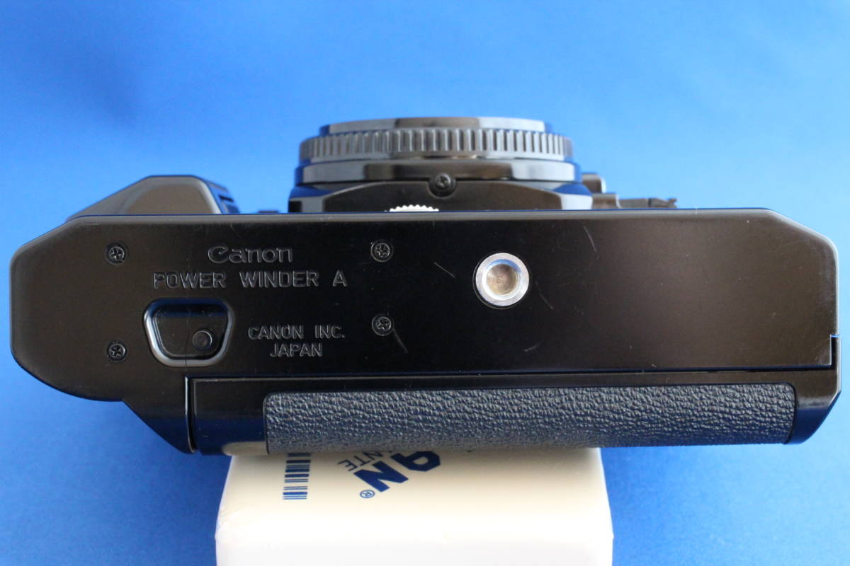 ★☆【ジャンク】Canon A-1 + POWER WINDER A (***030/***697)　☆★_画像4