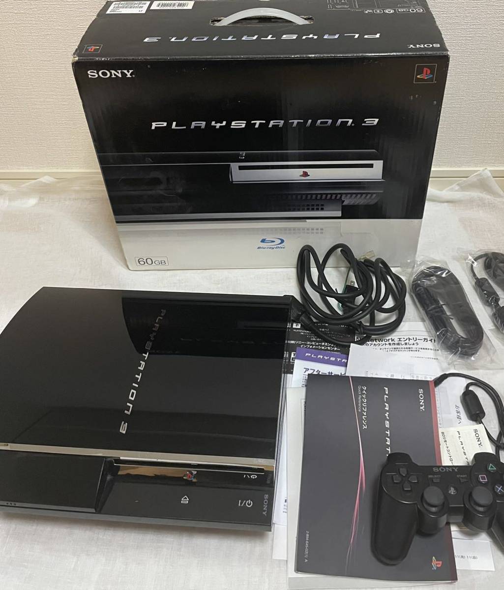 しれません ヤフオク! PLAYSTATION 3(60GB) 本体 付属品あり