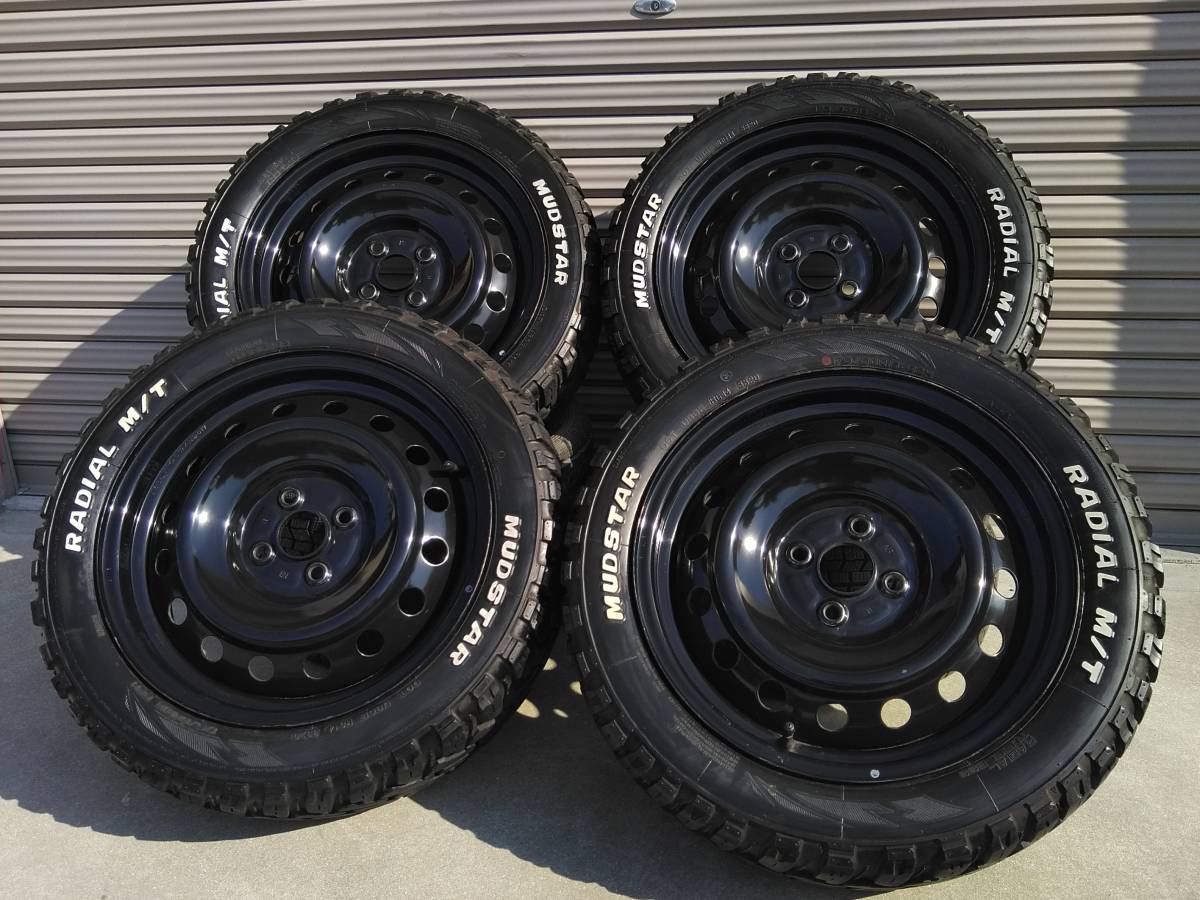 希少16インチ ホワイトレター テッチン 鉄チン!MUDSTAR RADIAL M/T