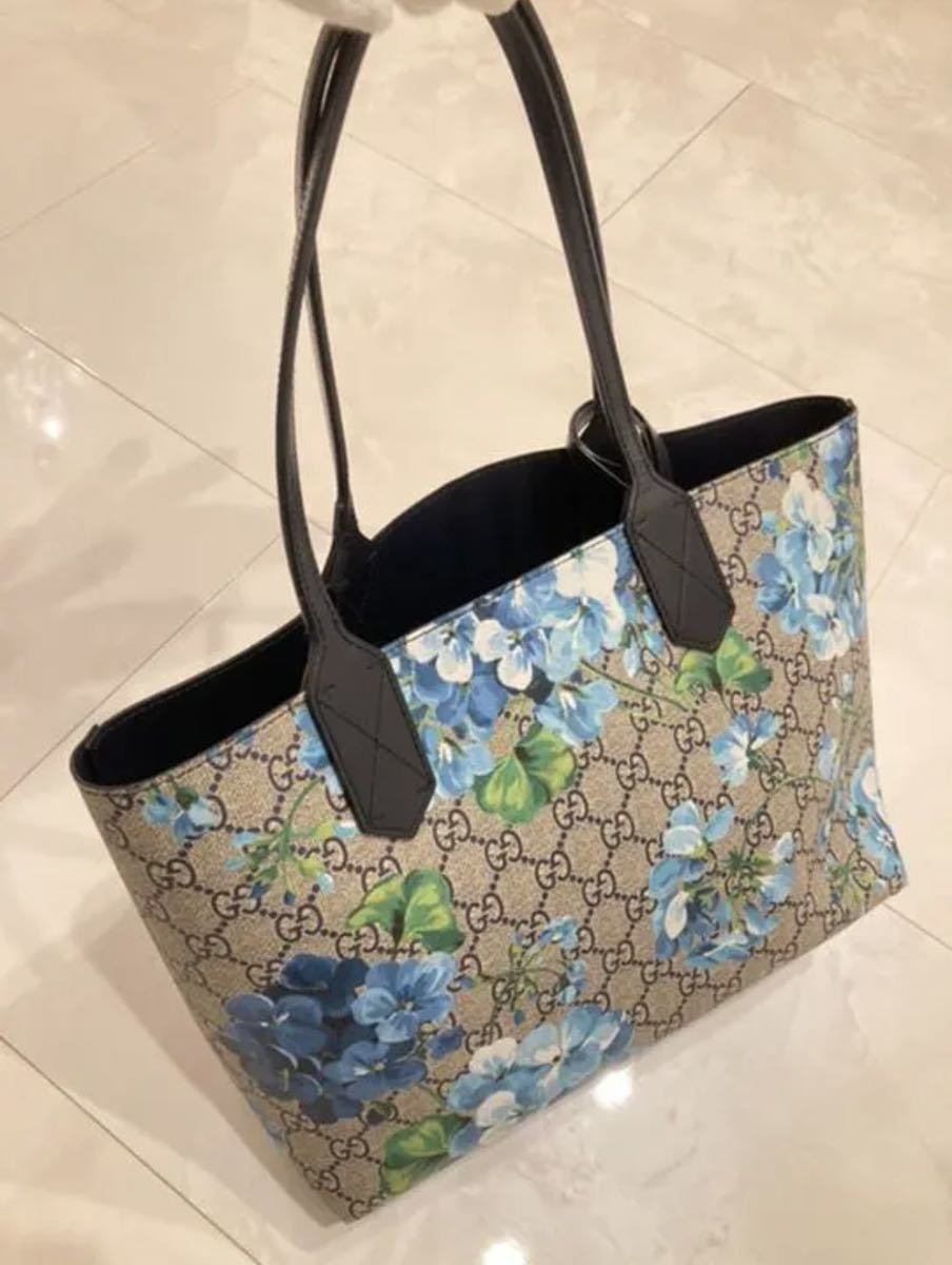 ヤフオク! - GUCCI グッチ GGブルームス リバーシブルトート