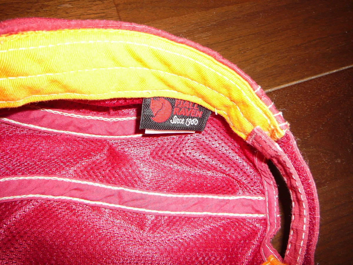  beautiful goods fe-rure- Ben hat cap red both side fastener pocket size adjustment possibility 