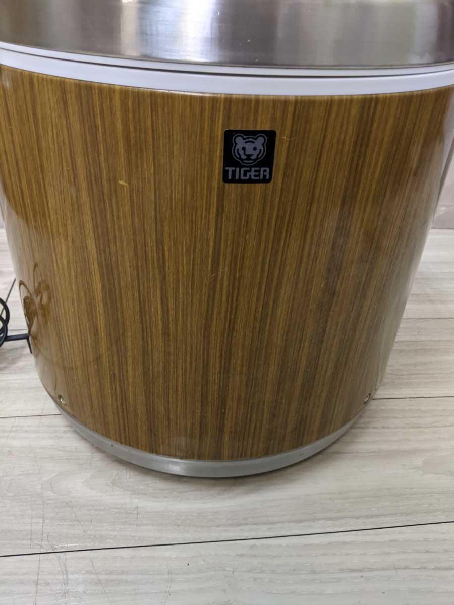 タイガー JHC-9000 業務用ジャー 保温ジャー 木目 電子ジャー 9 タイガー JHC-9000 業務用ジャー 保温ジャー 木目 電子ジャー 9
