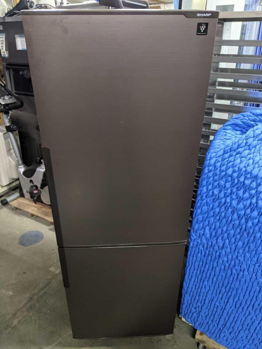 SHARP シャープ ノンフロン冷凍冷蔵庫 SJ-PD27B-T 2016年製 プラズマクラスター搭載 271L ナノ低温脱臭触媒き