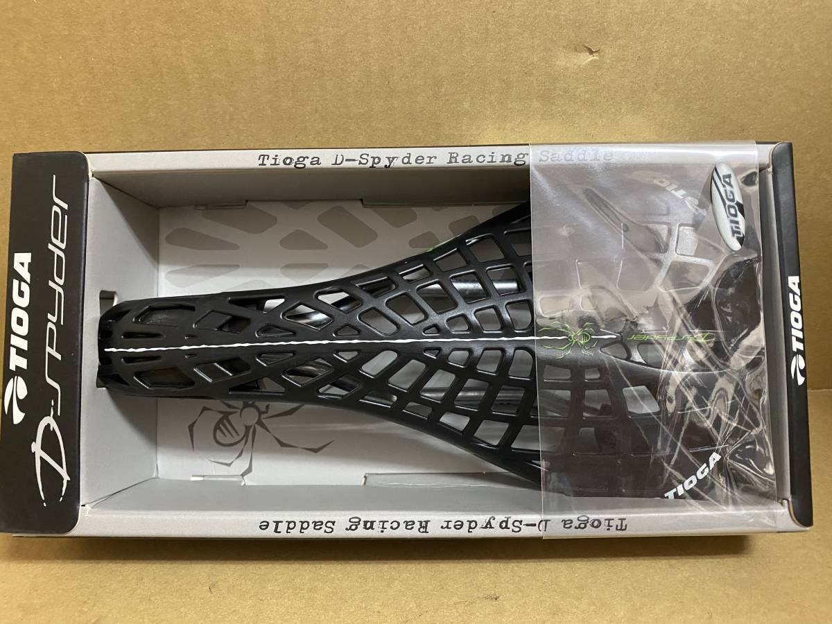 TIOGA タイオガ Dスパイダー サドル ブラック 新品未使用 MTB クロスバイク ピスト