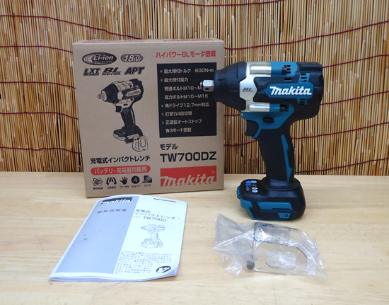 新品 マキタ 18V 充電式インパクトレンチ TW700DZ 本体のみ makita