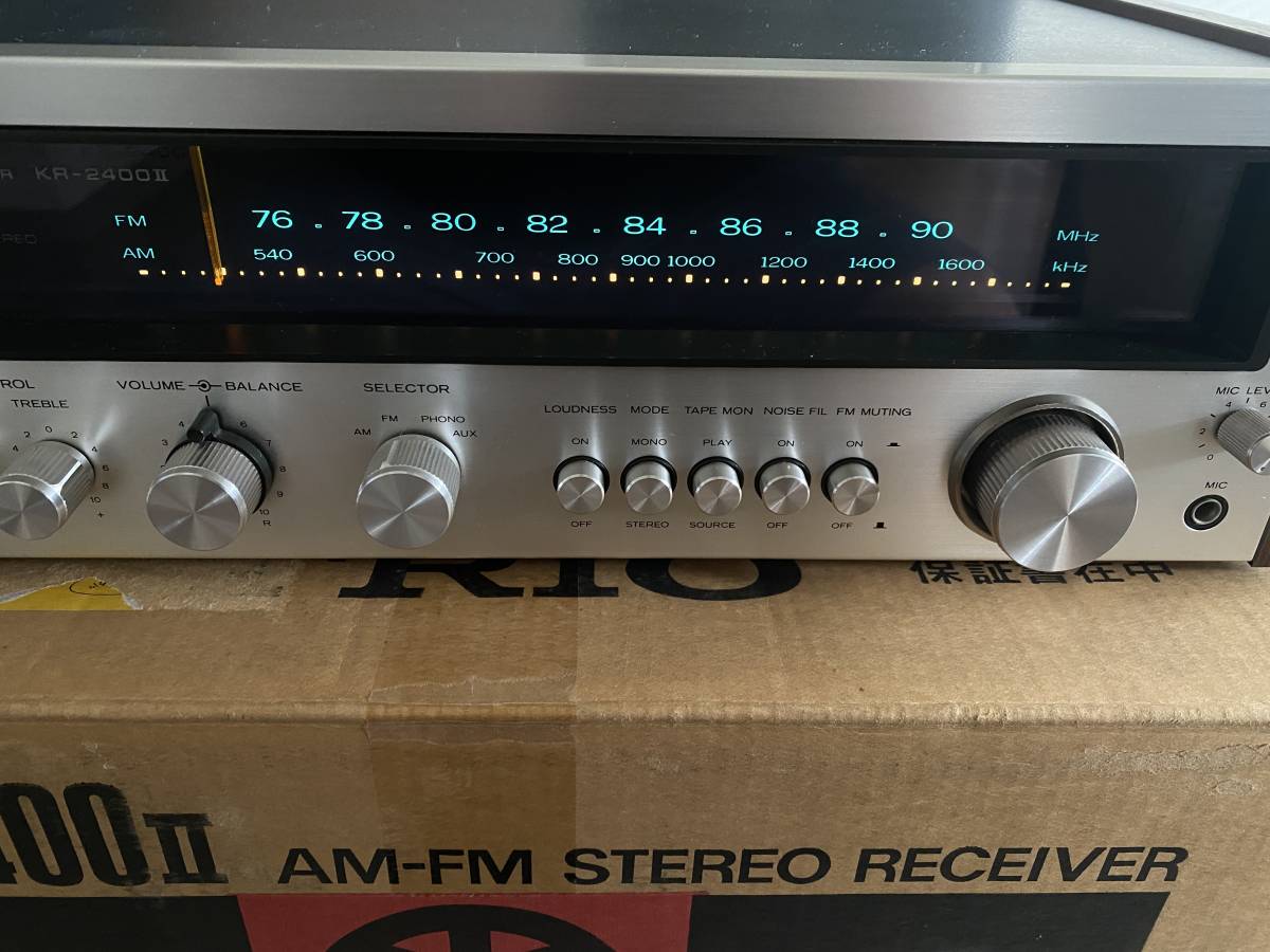 動作美品 TRIO トリオ ソリッドステート AM-FM ステレオ 動作美品 TRIO トリオ ソリッドステート AM-FM ステレオ