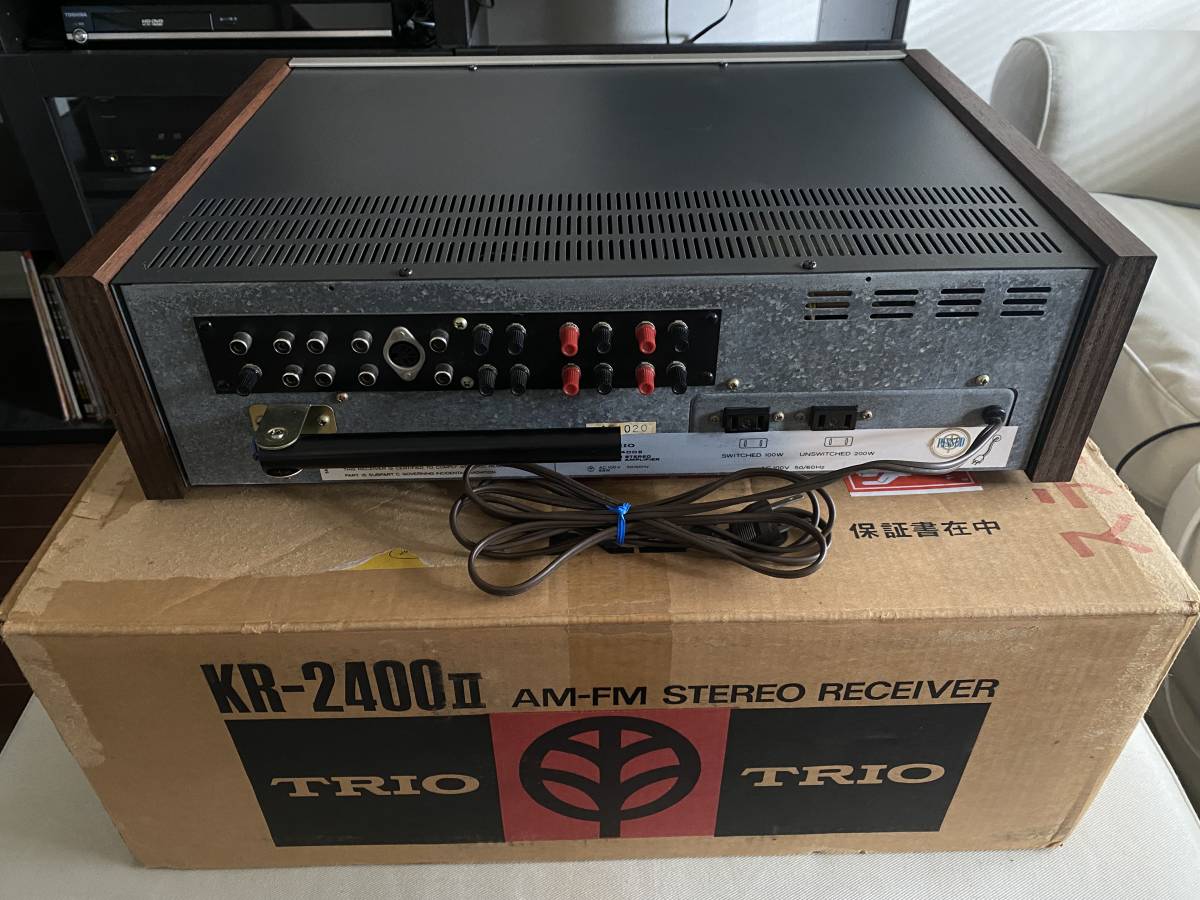 動作美品 TRIO トリオ ソリッドステート AM-FM ステレオ 動作美品 TRIO トリオ ソリッドステート AM-FM ステレオ