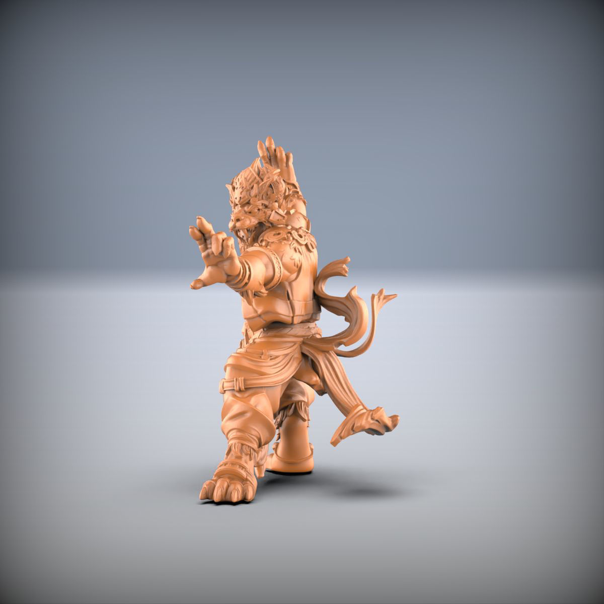 ラークシャサA （Rakshasa A）モンスター（D&D・TRPG用）3Dプリント ミニチュア　未塗装_画像6