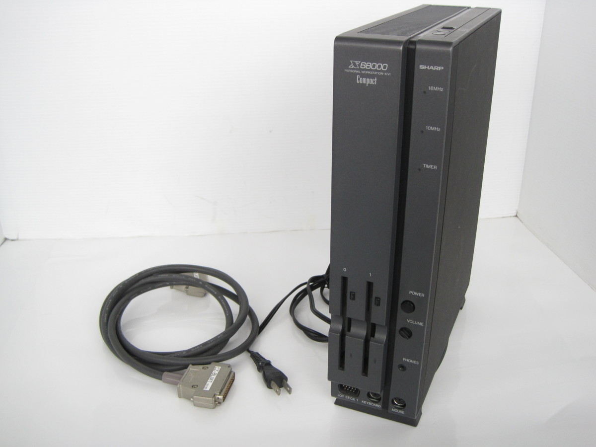 ○SHARP シャープ X68000 Compact XVI 本体 現状品 部品取り ce2iedu.com