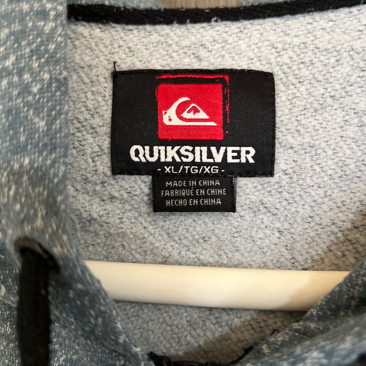 QUIKSILVER クイックシルバー スウェットパーカー ジップアップ