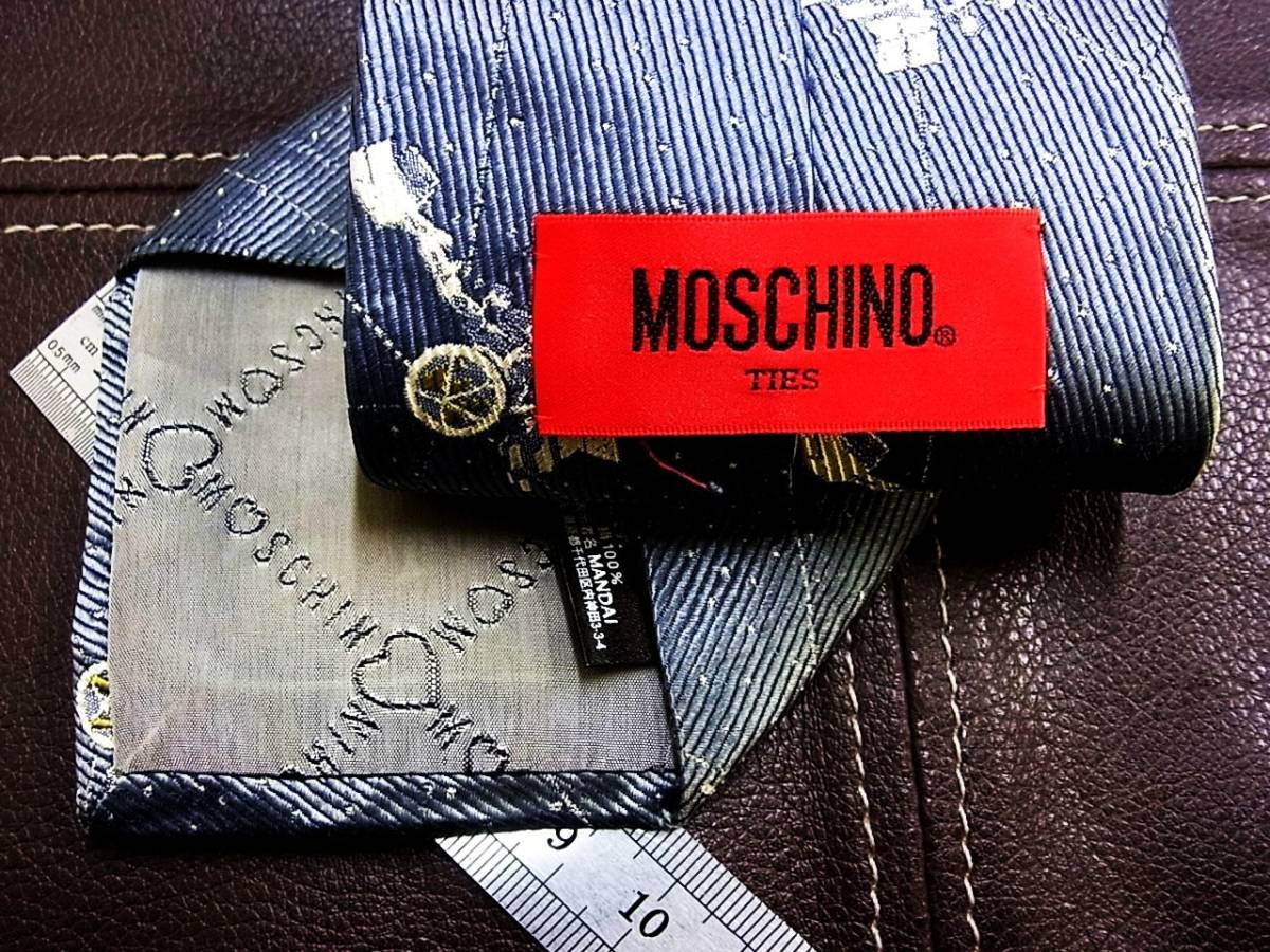 [ stock disposal sale ]5-5343z# Moschino [] necktie 