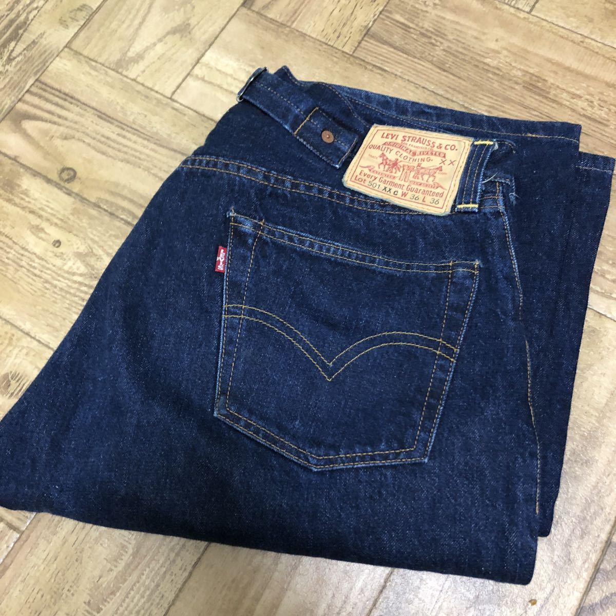 90s Levis 501XXC デニム USA製 濃紺 リーバイス ビンテージ 555