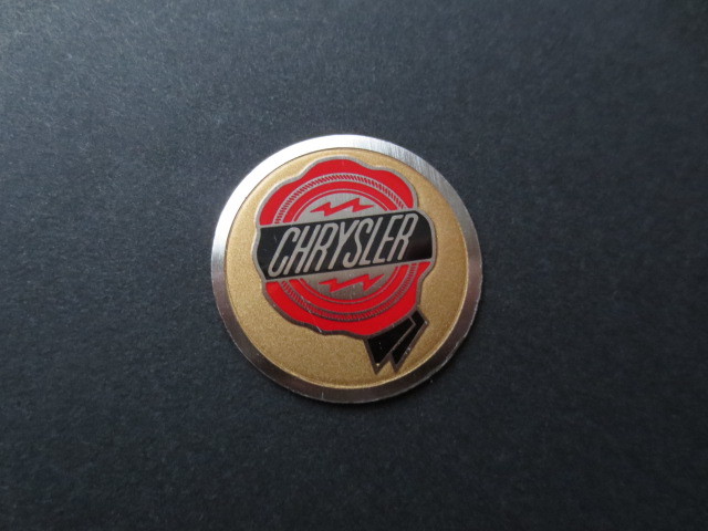 1960 period Chrysler emblem badge *CHRYSLER JEEP* neon *300C* Jeep Wrangler * Dodge * Ram * wiper * Voyager *RAM*DUGE