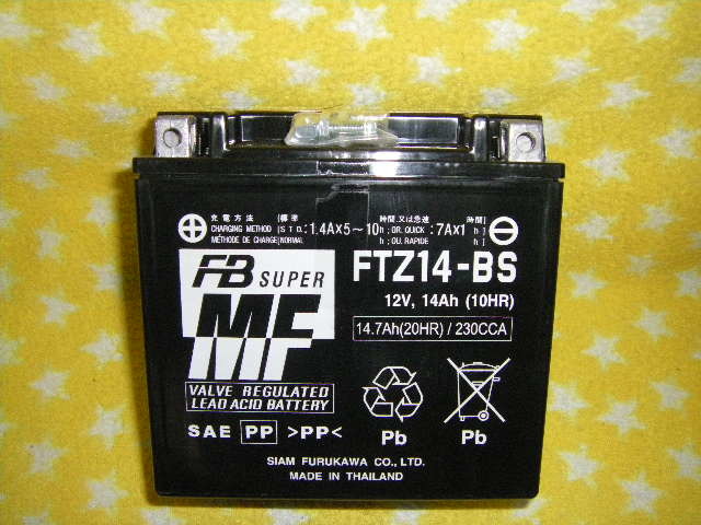 宅配便配送 MFバッテリー FTZ14-BS ZZR1400 - 電装系 - www.smithsfalls.ca