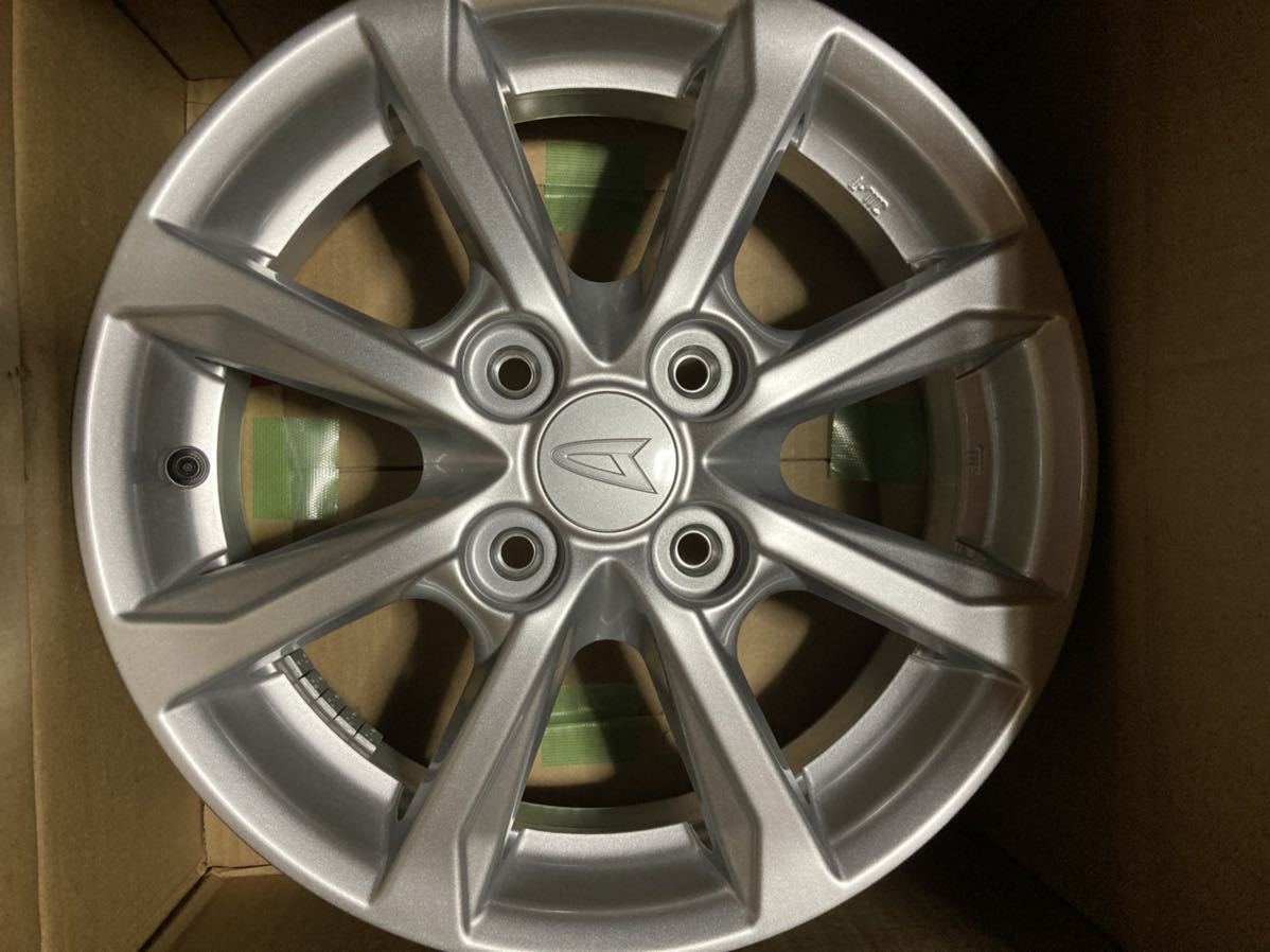☆ 新車外し 送料無料 ダイハツ 純正アルミホイール 14x4.5j+45 4H-100