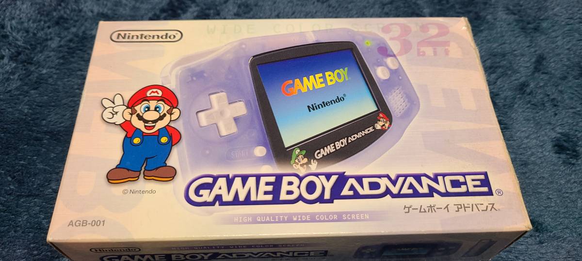 任天堂】ゲームボーイアドバンス(GBA)本体 マリオBros.バージョン